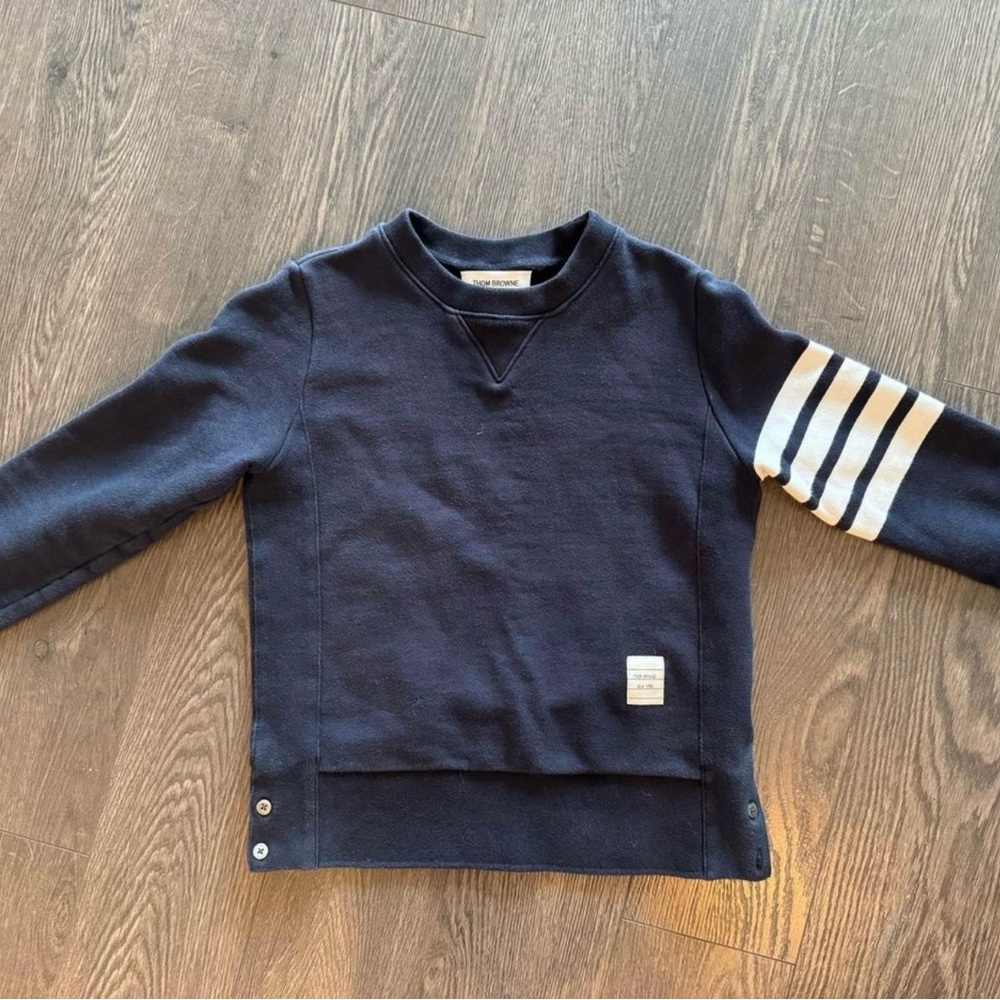 Thom Browne Classic Crewneck / Size: XS / Color: Navy